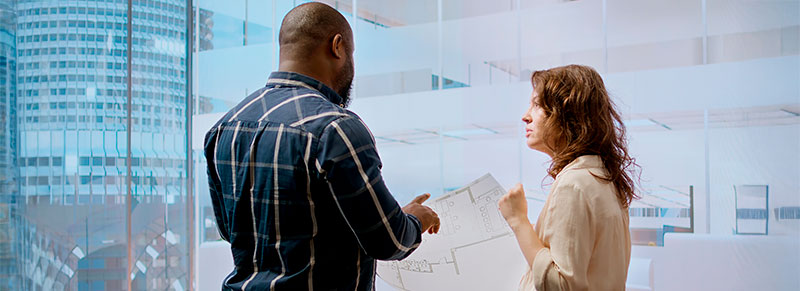 Commercial sign permit documents under review showing corrections and municipal feedback in Florida